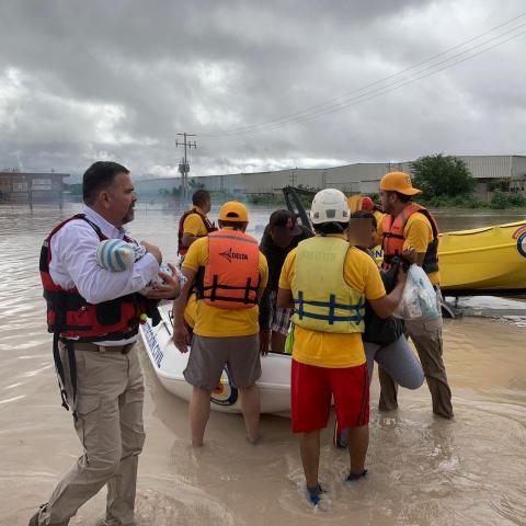 Suman 3 muertos en Sinaloa por la depresión tropical Norma