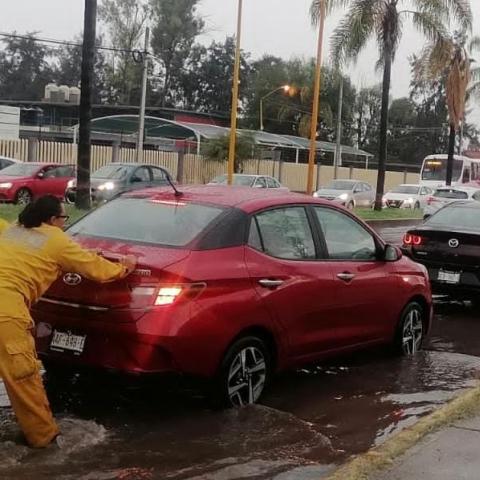 Se atienden afectaciones por lluvias en Aguascalientes