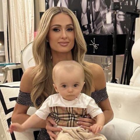 Paris Hilton responde a quienes se burlaron por el tamaño de la cabeza de su bebé