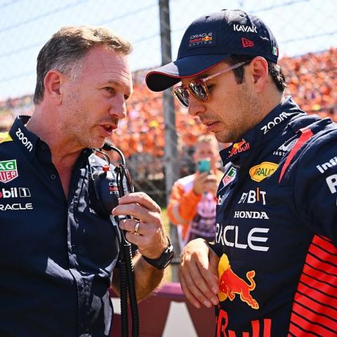 Christian Horner reconoce a Checo