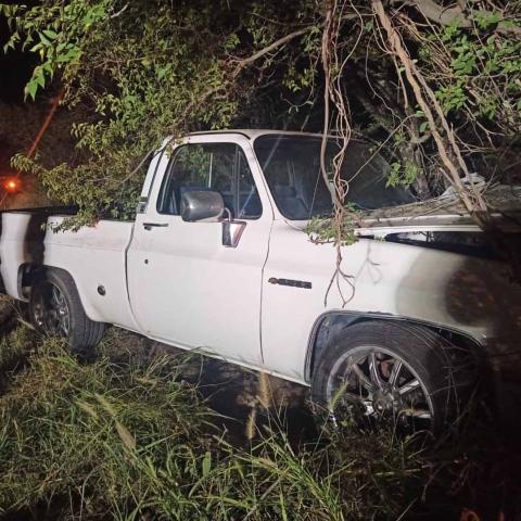 La doble tragedia ocurrió anoche en la carretera que conecta las comunidades de San Tadeo con el Chiquihuitero