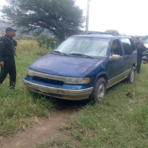 camioneta robada