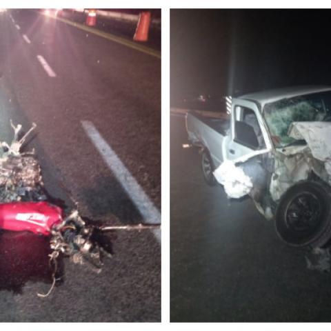 motociclista muerto