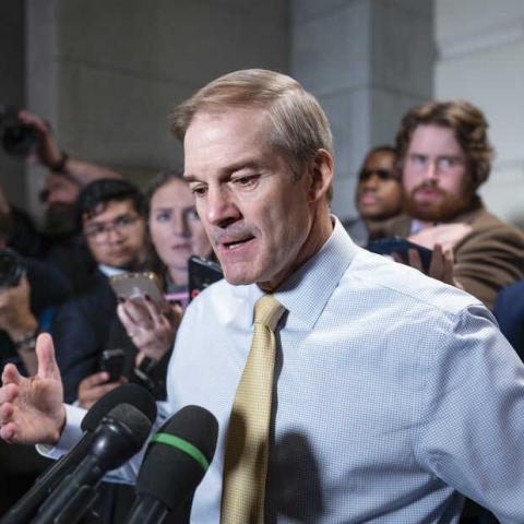 Jim Jordan falla en tercer intento de ir por la presidencia a la Cámara de Representantes