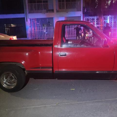 camioneta robada