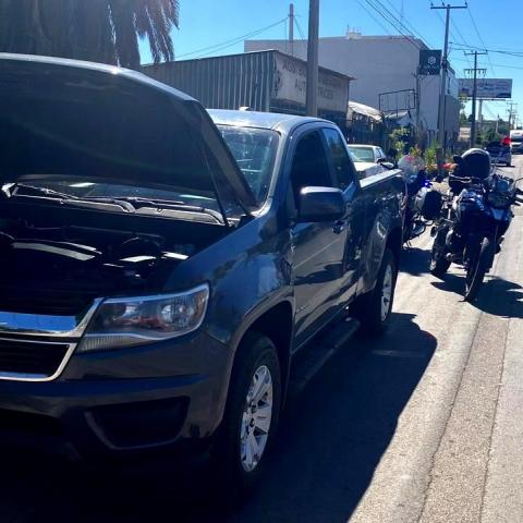 camioneta robada
