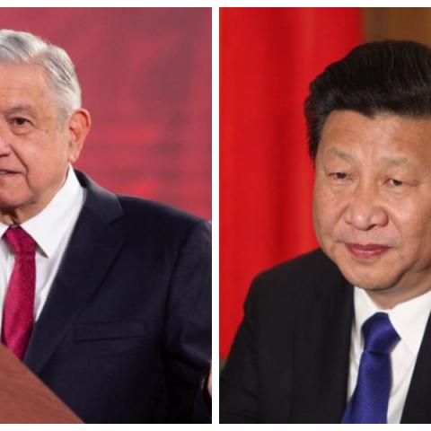 AMLO y Xi Jinping