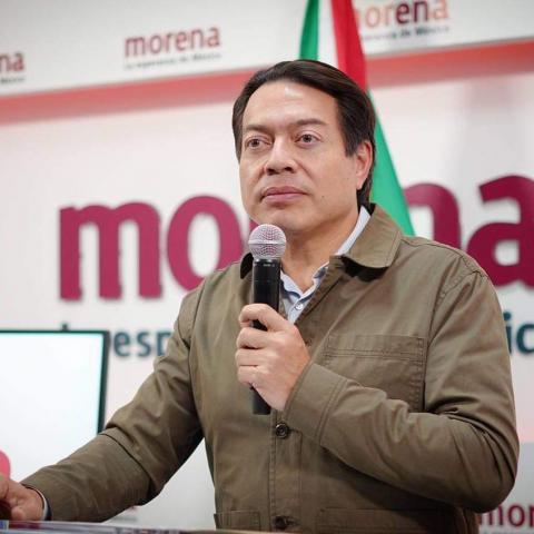 Mario Delgado, presidente de Morena 