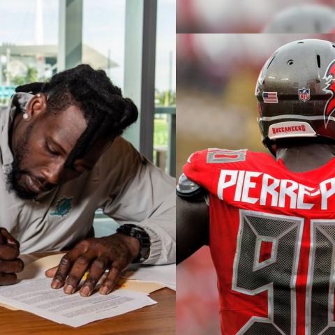 Jason Pierre-Paul refuerza la defensiva de los Miami Dolphins