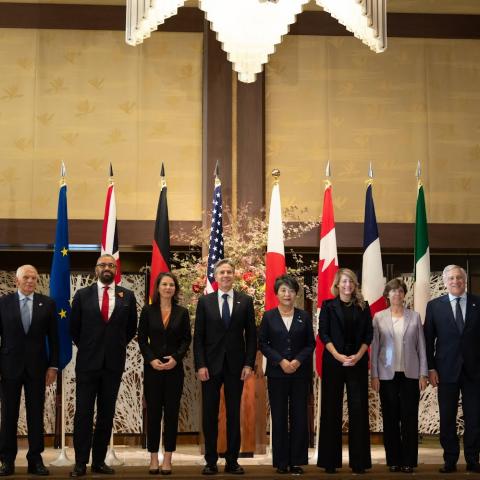 El G7 llama a una pausa humanitaria en Gaza para evitar la escalada del conflicto