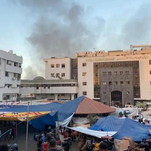 Evacúan el hospital Al Shifa de Gaza