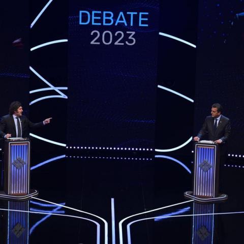 Concluye último debate presidencial en Argentina