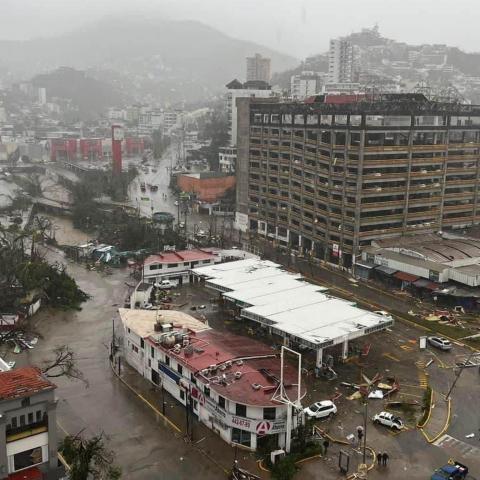 Gobernadora de Guerrero comparte lista de personas localizadas tras el huracán Otis