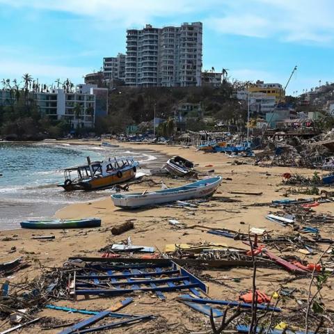 Senado aprueba comisión especial para la reconstrucción de Acapulco tras el huracán Otis