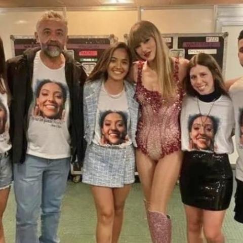 Taylor Swift se reúne con la familia de la fan que murió en su concierto de Brasil