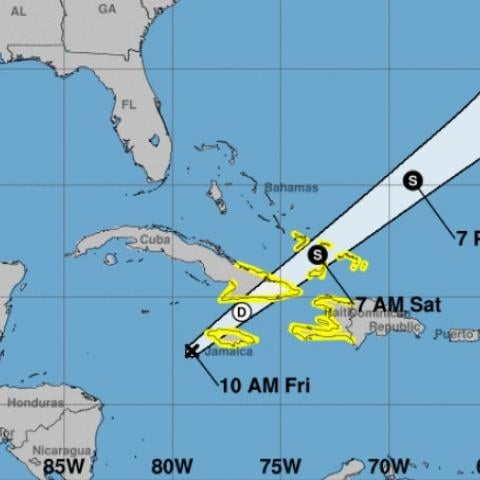 Ciclón 22 impacta con fuertes lluvias a Cuba, Jamaica y Haití
