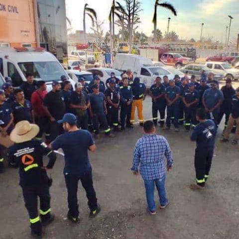 “Ya no hay nada que saquear” narran brigadistas de Aguascalientes que trabajan en Acapulco