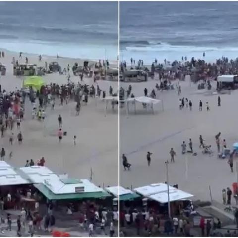 Violencia en Copacabana previo a la final de la Copa libertadores