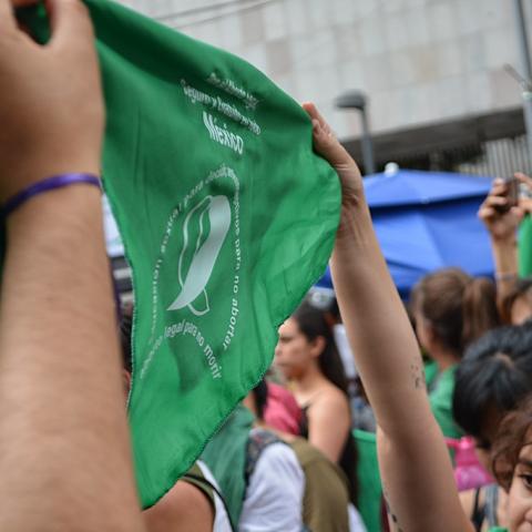 Marcha a favor del aborto