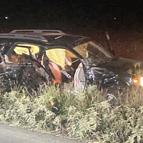 Sucedió en la carretera 71 federal a la altura de la Comunidad de Las Ánimas