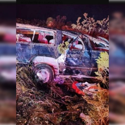 Accidente en Nuevo León 