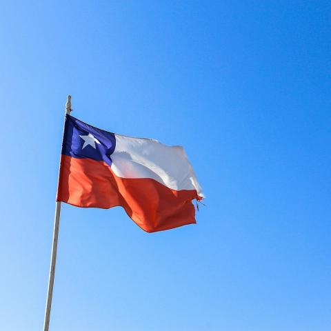 Bandera de Chile 