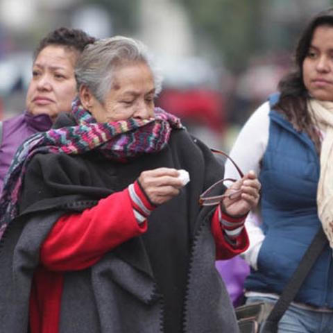 Masa de aire polar afecta a Aguascalientes con descenso de temperaturas