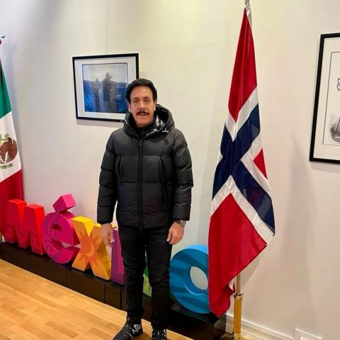 Omar Fayad arranca funciones como embajador de México en Noruega