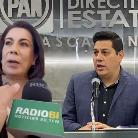 Lorena Martínez y Javier Luévano