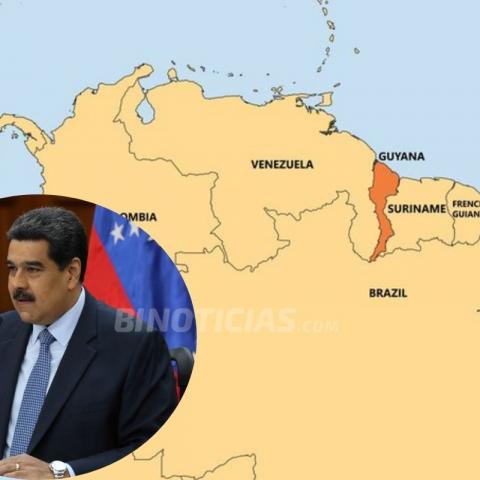 Maduro presenta "nuevo mapa de Venezuela"; agrega territorio de Guyana