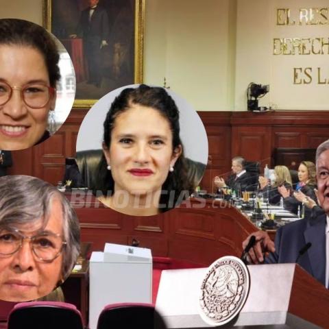 “Las tres son de primera”, se refirió a las tres aspirantes.