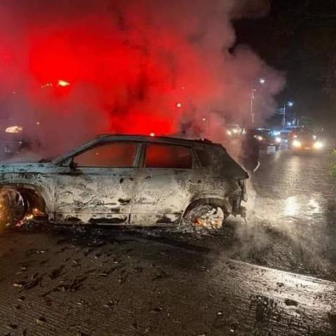 Terror en Villahermosa, Tabasco: balaceras, bloqueos e incendios