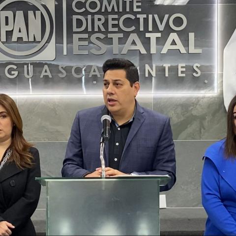 Javier Luevano, dirigente estatal del PAN