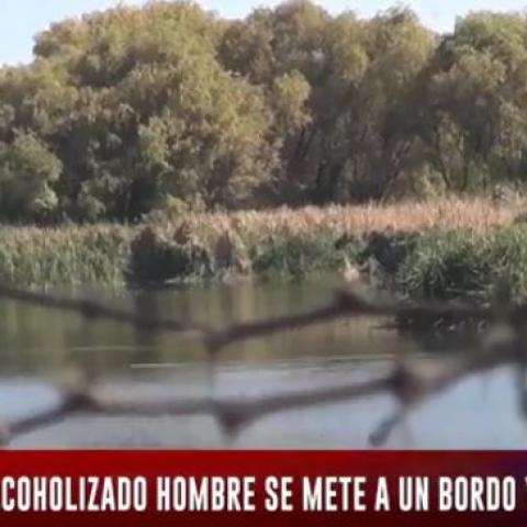 Se metió a nadar alcoholizado y ya no salió del bordo