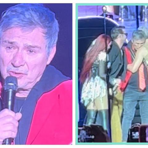 El productor Pedro Damián aparece por sorpresa en concierto de RBD y les dedica palabras