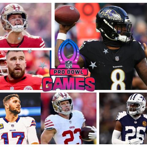 ¡Los mejores del año! La NFL presenta a los jugadores para el Pro Bowl 2024