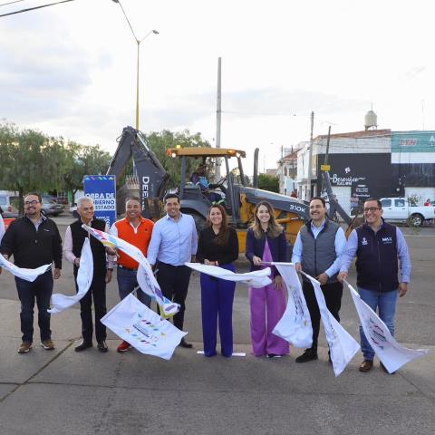 Inician los trabajos de rehabilitación en avenida Constitución