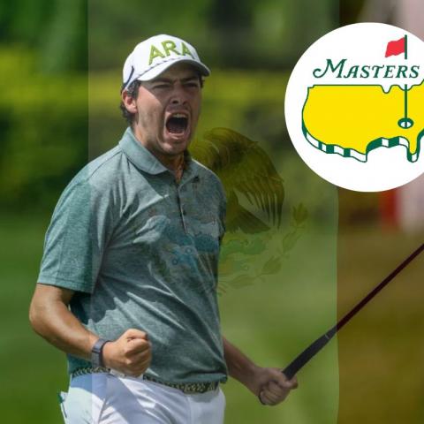 ¡Un mexicano en Augusta! Santiago de la Fuente se clasifica a tres de los cuatro majors del golf