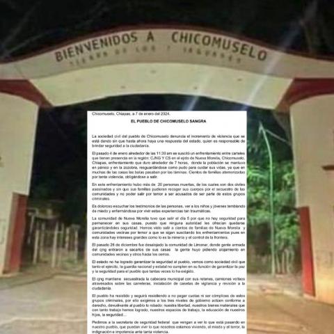 Habitantes señalan la indiferencia de las autoridades judiciales, y exigen la seguridad de sus familias.