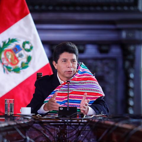 Perú confirma prisión preventiva a Pedro Castillo