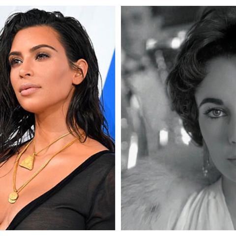 Kim Kardashian producirá serie biográfica de Elizabeth Taylor