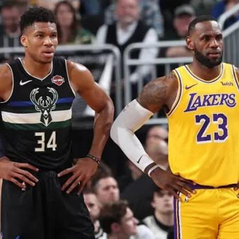 LeBron and Giannis