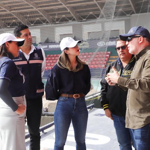 Afición rielera tendrán un estadio de primer nivel: Tere Jiménez