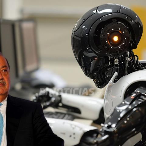 El desempleo en México aumentará con la inteligencia artificial, advierte Carlos Slim