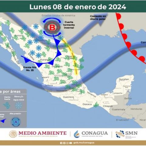 Aguascalientes y todo el país espera fuertes vientos