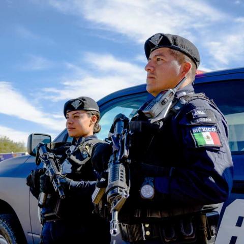 Policías estatales de Aguascalientes