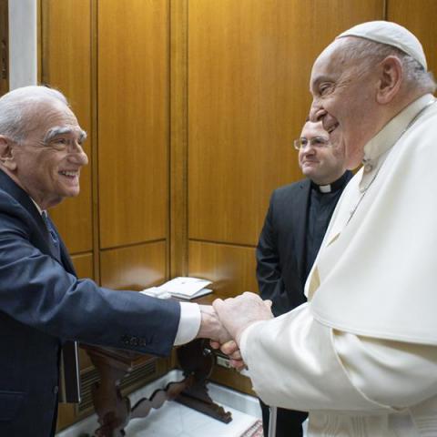 El papa Francisco y Martin Scorsese hablan de la fe y un nuevo proyecto fílmico sobre Jesús