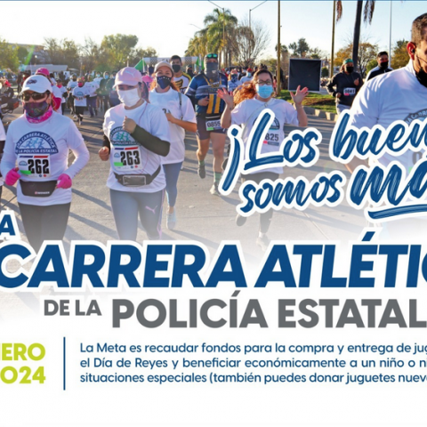 2da carrera atlética de la Policía Estatal