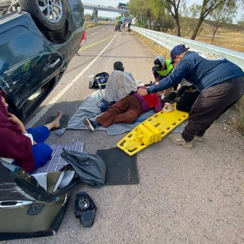 Son vecinos de Fresnillo y regresaban a su casa cuando ocurrió el accidente en El Salitrillo, Rincón de Romos