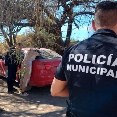 Sucedió en un camino de terraceria a espaldas del Motel Pedra